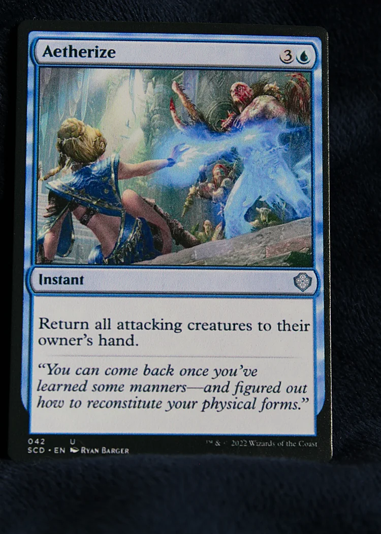 Finished proxy card