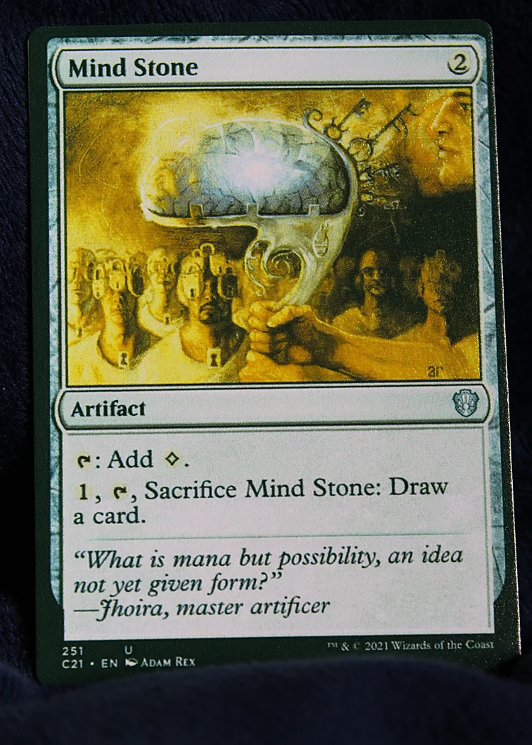 Finished proxy card