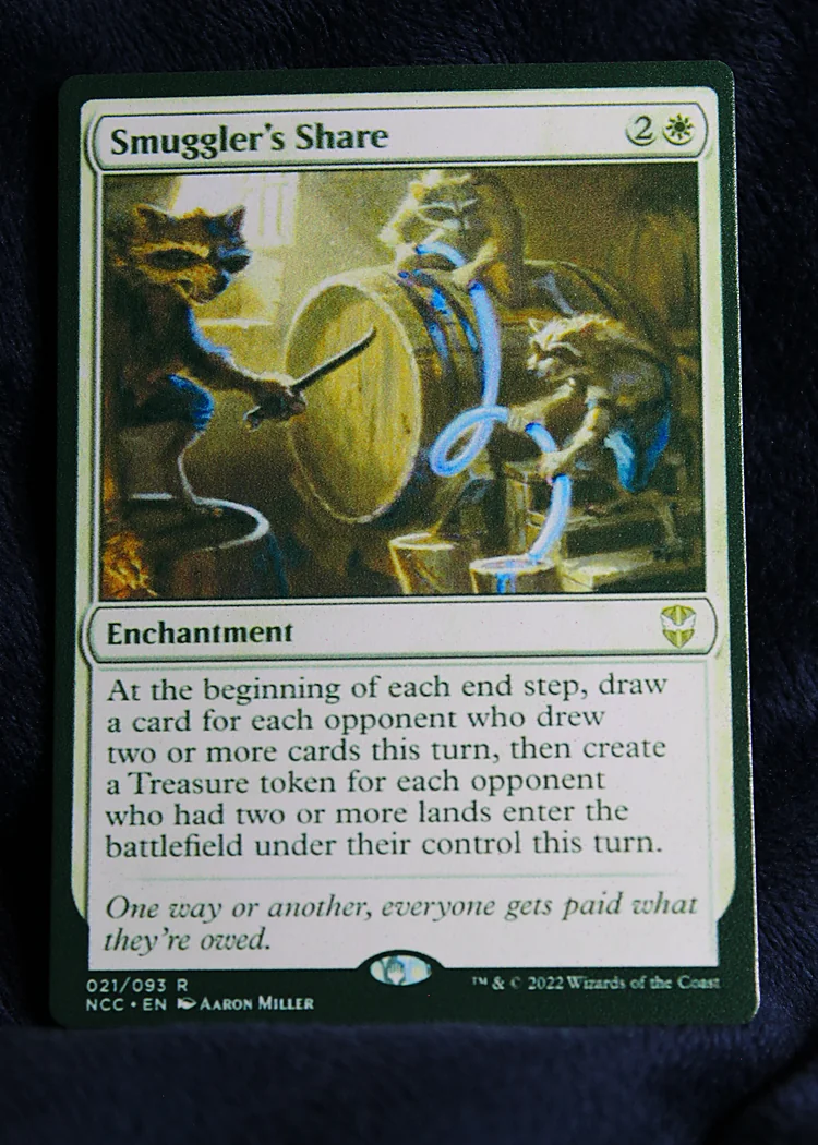 Finished proxy card