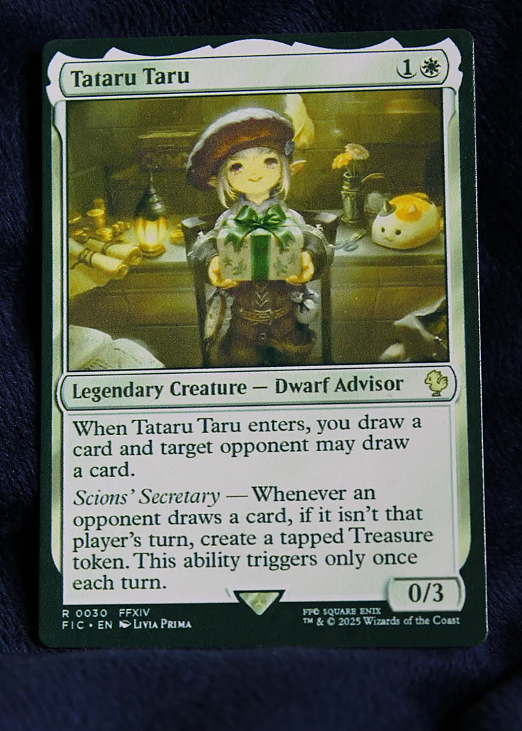 Finished proxy card